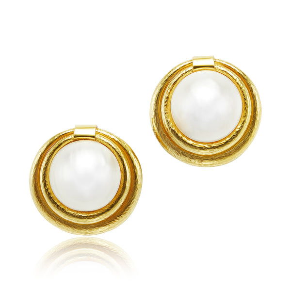 Mabe Pearl Studs